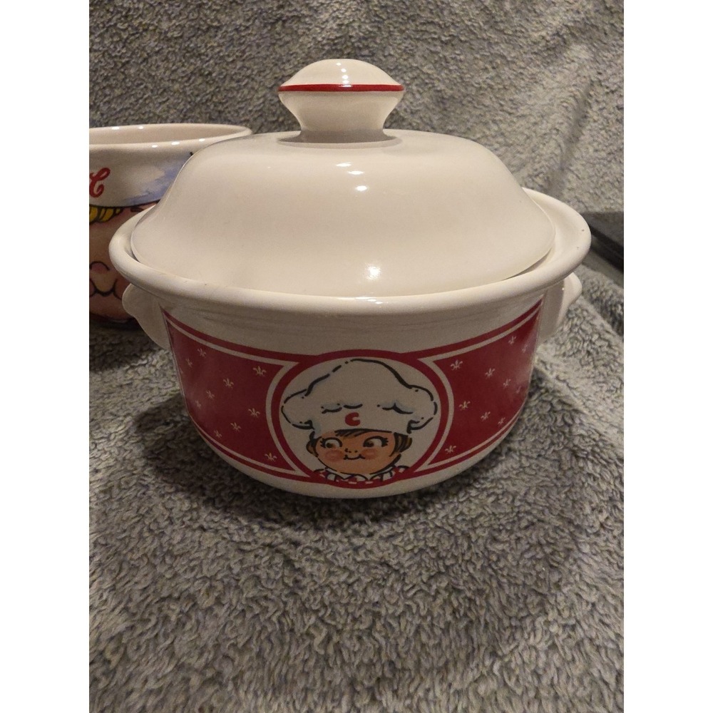 Set Of 3‎ Vintage Campbell Soup Crocs (2) And Soup Mug (1) - Picture 4 of 9
